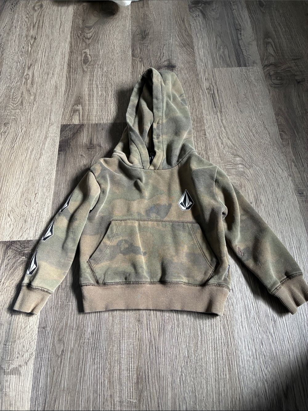 Volcom Kids Camo Pullover Hoodie 2T